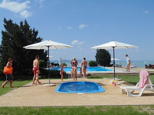 Vista panoramica sul Lago Balaton dall'Hotel Europa**