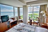 Vista panoramica sul Lago Balaton dal 4* Hotel Bal