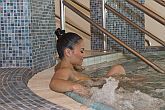 Jacuzzi nel centro benessere dell