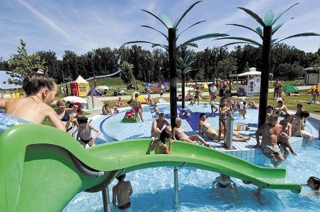 Bagno d'avventura a Sarvar, vicino all'Hotel Bassiana