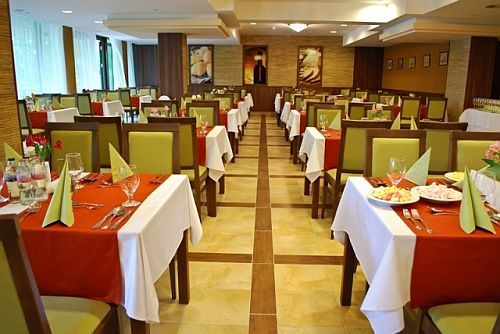 Ristorante elegante a Gyula, all'Hotel Benessere Gyula - piatti internazionali e locali