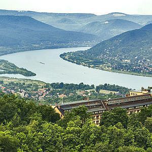 Hotel Silvanus Visegrad vista panoramica sul Danubio