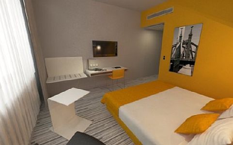 Camera doppia all'Hotel Park Inn by Radisson Budapest