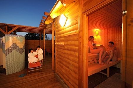 Hotel Beke - sauna finlandese all'Hunguest Hotel Beke Hajduszoboszlo
