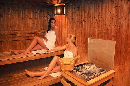 Sauna finlandese all'Hotel Lover a Sopron - hotel benessere a Sopron vicino al confine austriaco